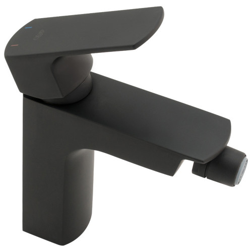 Смеситель для биде Qtap Lipno QTLIPNO2023101CB Black Matt