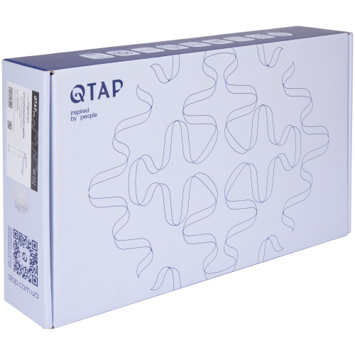 Смеситель для раковины высокий Qtap Capricorn, Chrome (k26) QTCAP1060H102C48220