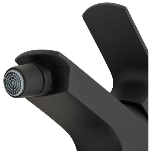 Смеситель для биде Qtap Lipno QTLIPNO2023101CB Black Matt