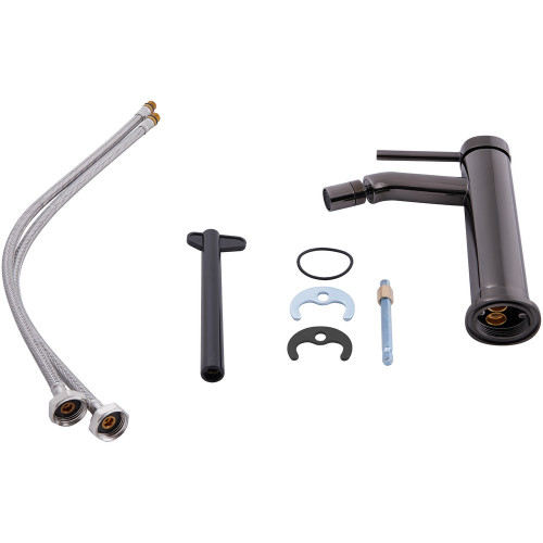 Смеситель для биде Qtap Robin QTROB2060102K Black Chrome