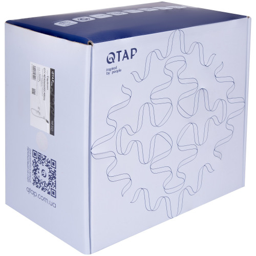Смеситель для душа Qtap Capricorn с душевым гарнитуром Chrome (k35) QTCAP4060102C48221
