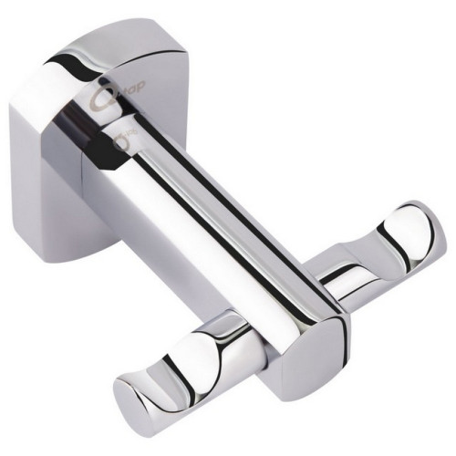 Крючок Qtap Liberty двойной QTLIBCRM1154 Chrome