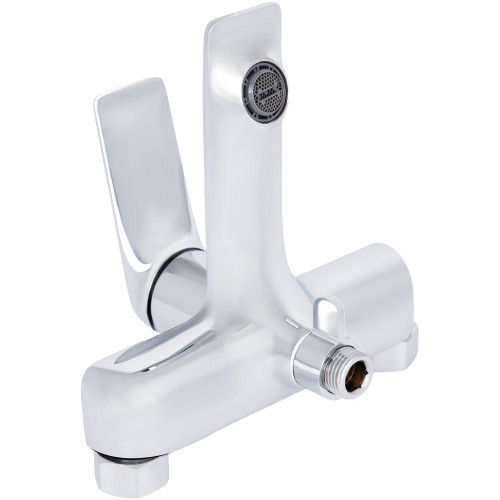 Змішувач для ванни Qtap Vlasta New (з душовим гарнітуром) QTVLA259CRM45642 Chrome