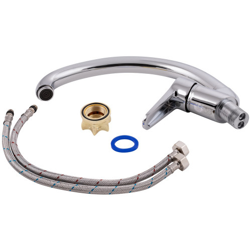 Змішувач для кухні Lidz Nicole 008F (k35) LDNIC008FCRM21877 Chrome