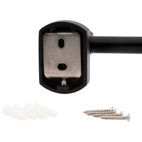 Держатель для полотенца Qtap Liberty 605 мм QTLIBBLM1124 Black