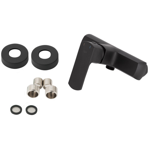 Смеситель для душа Qtap Lipno QTLIPNO4023101CB Black Matt