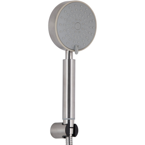 Смеситель для ванны Lidz Luna 005 (c душевым гарнитуром) (k35) LDLUN005NKS46093 Nickel