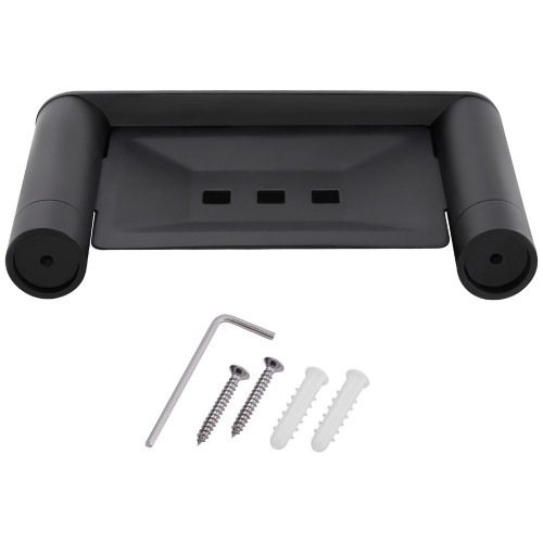 Мыльница Qtap Scorpio настенная QTMDK4102103B Black (Mýdlenka)