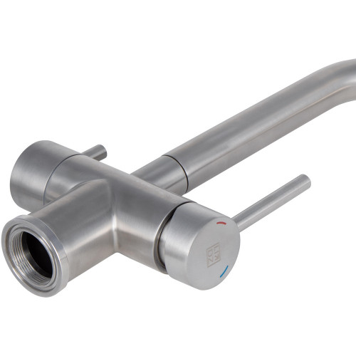 Змішувач для кухні Lidz Aria 020F1 (k35) LDARI020F1NKS43359 Nickel