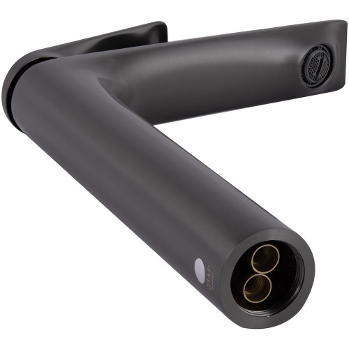 Змішувач для раковини Qtap Vlasta New високий QTVLA269GMB45653 Gunmetal Black PVD