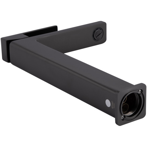 Змішувач для раковини Qtap Gemini високий QTGEM269GMB45680 Gunmetal Black PVD