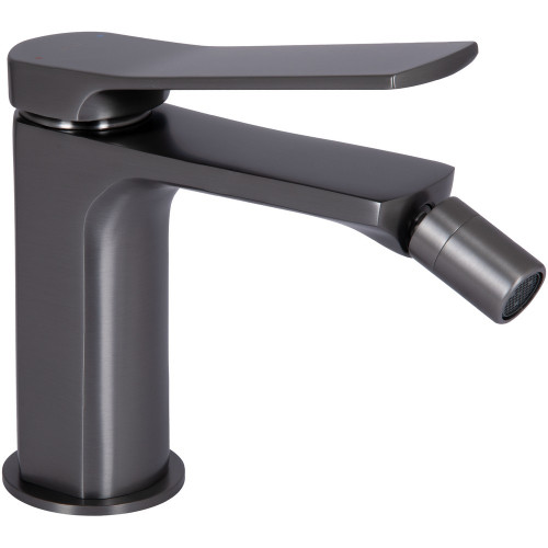 Смеситель для биде Qtap Slavonice QTSLA255GMB45923 Gunmetal Black PVD