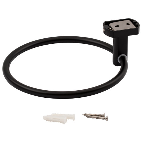 Держатель для полотенца Qtap Liberty D 160 мм QTLIBBLM1160 Black