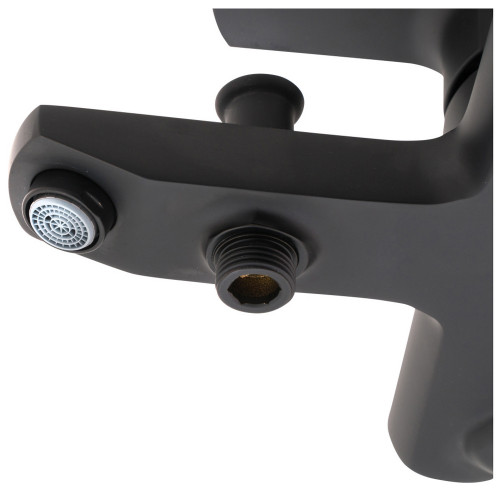 Змішувач для ванни Qtap Lipno QTNH3023101DCB Black Matt