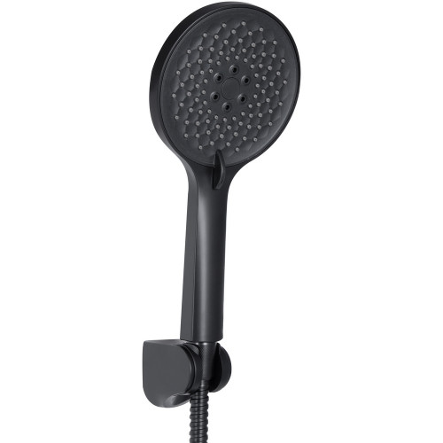 Змішувач для ванни Qtap Taurus (з душовим гарнітуром) QTTAU259BLM45662 Black Matt