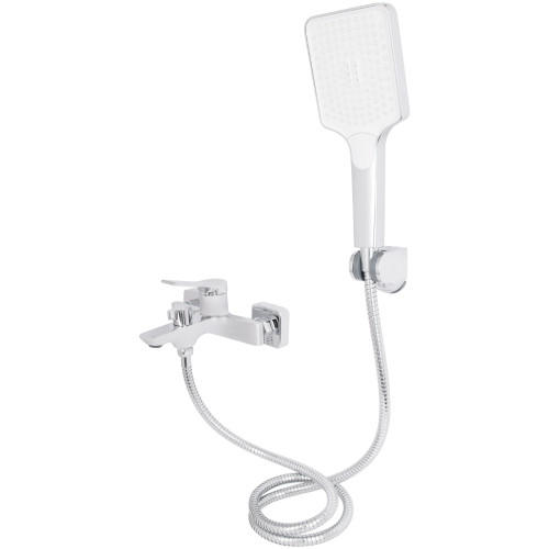 Смеситель для ванны Qtap Arvin с душевым гарнитуром QTARV259CRM48640 Chrome