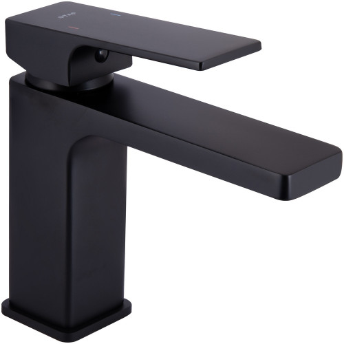 Смеситель для раковины Qtap Gemini (с гигиеническим душем) QTGEM272BLM45690 Black Matt