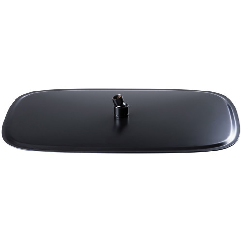 Лейка для верхнего душа Qtap Hlavova 500х300 мм прямоугольная QTHLAS500N1ZBB Black Matt