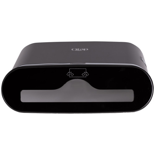 Держатель для бумажных полотенец Qtap Pohodli 300 мм QTDR600BP Black (Pobut)