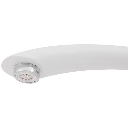 Проточний кран для кухні Lidz Warm 057 LDWAR057WCR24983 White / Chrome