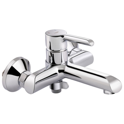Змішувач для ванни Qtap Grand (з душовим гарнітуром) QTGRACRM006 Chrome