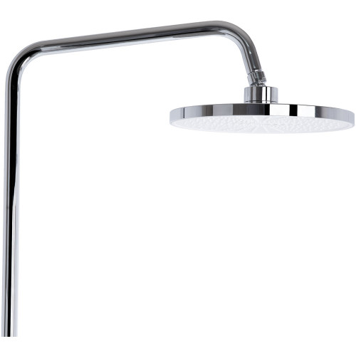 Душова система універсальна Qtap Jay на три споживача (з виливом) QTJAY111CRW45555 Chrome/White