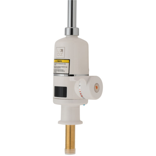 Проточний кран для кухні Lidz Warm 056 LDWAR056WCR24984 White / Chrome