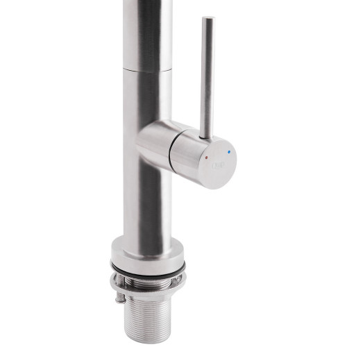 Змішувач для кухні Qtap Zdenek QTZDN9032103FC Brushed Nickel PVD