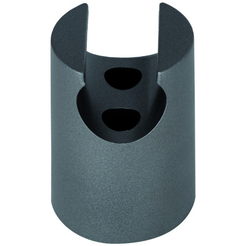 Держатель для ручного душа Qtap Spojeni округлый QT829910842854GRP Graphite