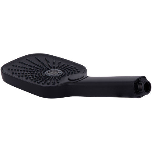 Змішувач для ванни Qtap Gemini (з душовим гарнітуром) QTGEM259BLM45682 Black Matt
