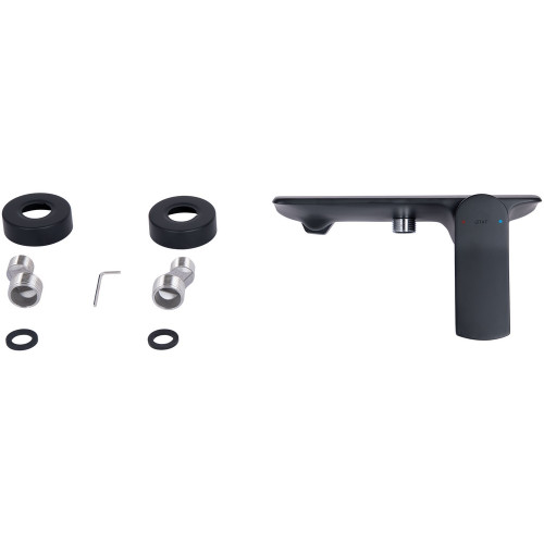 Змішувач для душу Qtap Slavonice QTSLA266BLM45908 Black Matt