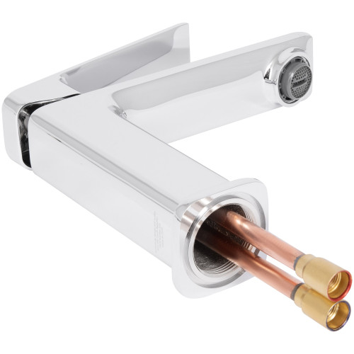 Смеситель для раковины низкий Qtap Capricorn, Chrome (k26) QTCAP1060102C48219