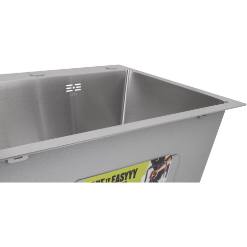 Мийка для кухні інтегрована Lidz Handmade H5843 Brushed Steel 3,0/1,0 мм LDH5843BRU49442