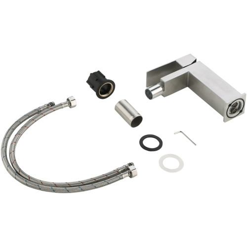 Смеситель для биде Lidz Helix 001AF (k35) LDHEL001AFNKS49181 Nickel