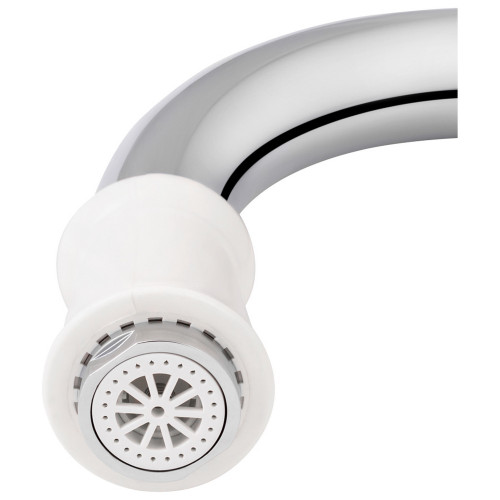 Проточний кран для кухні Lidz Warm 058 LDWAR058WCR24985 White / Chrome
