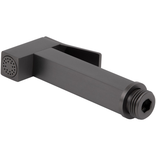 Смеситель для раковины Qtap Gemini (с гигиеническим душем) QTGEM272GMB45692 Gunmetal Black PVD
