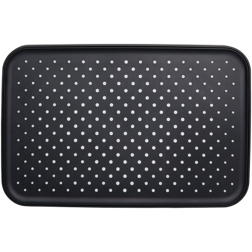Лейка для верхнего душа Qtap Hlavova 330х220 мм прямоугольная QTHLA107BLM45945 Black Matt
