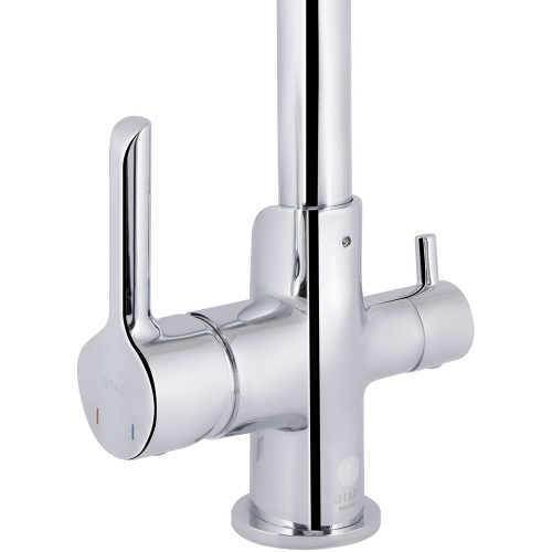 Смеситель для кухни Qtap Grand с подключением для питьевой воды QTGRA362CRM45667 Chrome