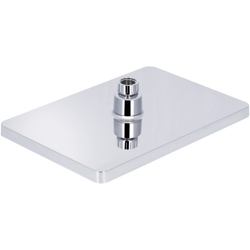Лейка для верхнего душа Qtap Hlavova 280x190 мм прямоугольная QTHLA107CRM45946 Chrome