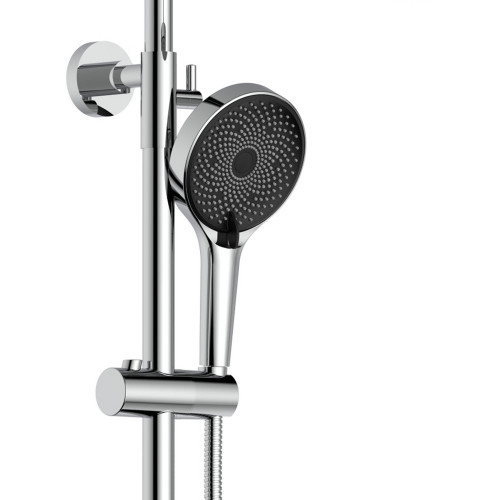 Душова система універсальна Qtap Sloup на два споживача QT57103OC Chrome