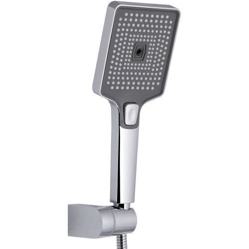Змішувач для ванни Qtap Aries (з душовим гарнітуром) QTARI259CRM45559 Chrome