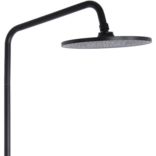 Душова система універсальна Qtap Taurus на три споживача (з виливом) QTTAU111BLM45666 Black Matt