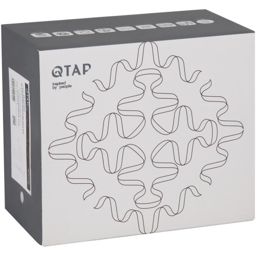 Смеситель для раковины Qtap Gemini (с гигиеническим душем) QTGEM272GMB45692 Gunmetal Black PVD