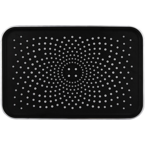 Лейка для верхнего душа Qtap Hlavova 260x180 мм прямоугольная QTHLA107CRM45784 Chrome/Black