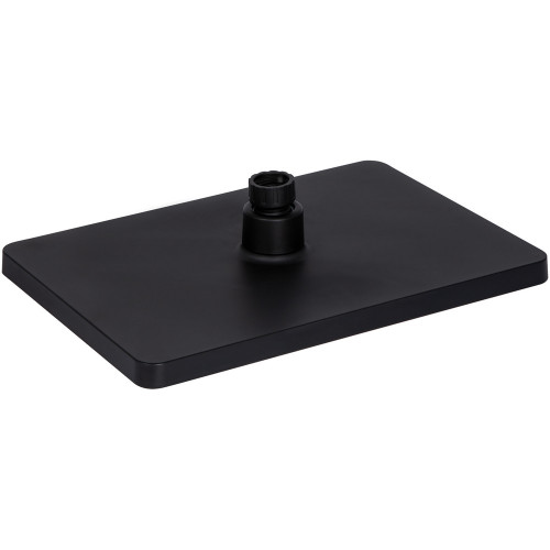 Лейка для верхнего душа Qtap Hlavova 280x190 мм прямоугольная QTHLA107BLM45947 Black Matt