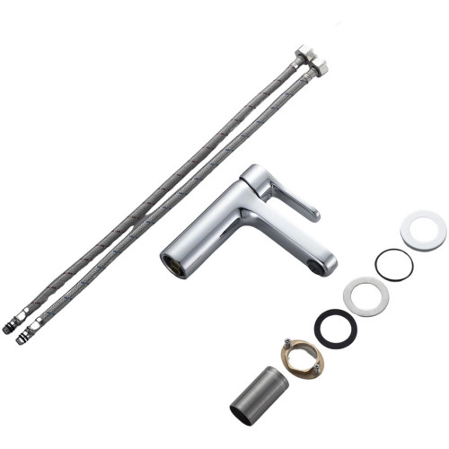 Смеситель латунный для раковины Lidz Astra 001F (k35) LDAST001FCRM48085 Chrome
