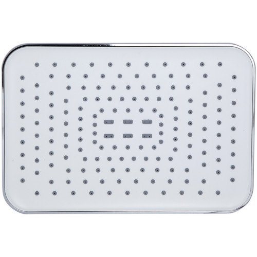 Лейка для верхнего душа Qtap Hlavova 260x180 мм прямоугольная QTHLA107CRM45785 Chrome/White