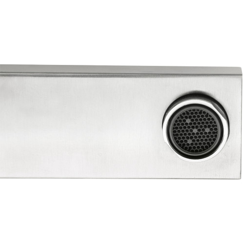 Змішувач для раковини низький Lidz Nexus 001F (k35) LDNEX001FNKS49184 Nickel