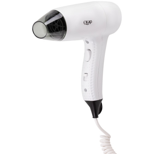 Фен с держателем Qtap Pohodli 1200 Вт QTF1200ROP White (Pobut)