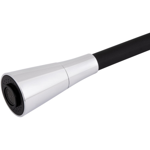 Змішувач для кухні Lidz Tani 007F3 з гнучким виливом (k40) LDTAN007F3BCR37649 Black / Chrome